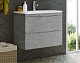 Misty Мебель для ванной Атлантик 80 R 2 ящика подвесная серый камень – картинка-16