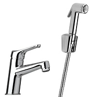 Paini Смеситель для раковины Bios 05CR205/574 с гигиеническим душем, хром (CR)