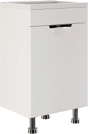 Mixline Тумба с раковиной Этьен 40 R белая – фотография-1