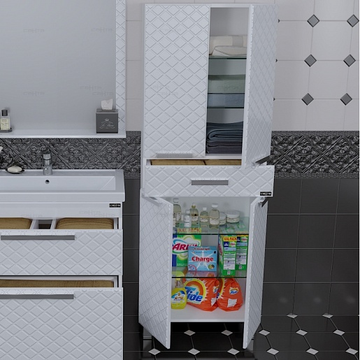 СанТа Пенал для ванной Калипсо 60 NEW – картинка-5