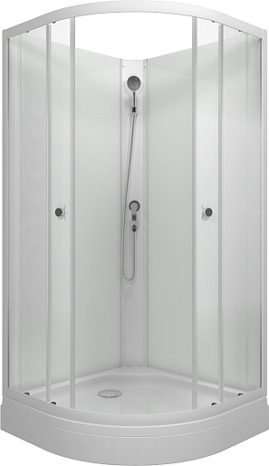 Triton Душевая кабина Лайт 90x90 А без крыши – фото-1