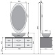 Velvex Мебель для ванной "Olivia 110" – картинка-11