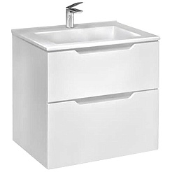 Jorno Тумба с раковиной Slide 75 белая – фотография-1