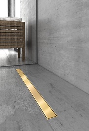 BERGES Wasserhaus Душевой лоток B1 Keramik 600 094117 бронза – фотография-2