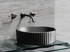 Ceramicanova Мебельная раковина Element 36 CN6057MDH тёмный антрацит матовый – фотография-3