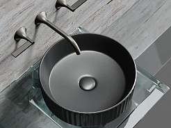 Ceramicanova Мебельная раковина Element 36 CN6057MDH тёмный антрацит матовый – фотография-2