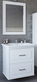 Sanflor Мебель для ванной Модена 75 белая – фотография-1