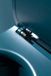 Allen Brau Унитаз подвесной Fantasy 4.11004.PT петроль с крышкой 4.11005.PT – фотография-8