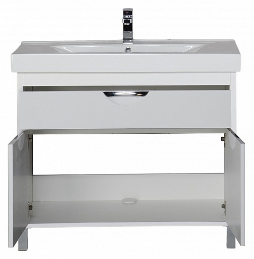 Aquanet Тумба с раковиной "Гретта 100" (179199) – фотография-2