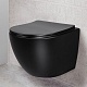 Vincea Унитаз подвесной Globo VT1-14SMB безободковый черный матовый – фотография-10