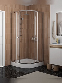 Teymi Душевой уголок Lina 90х90 с поддоном T00503 – фотография-15