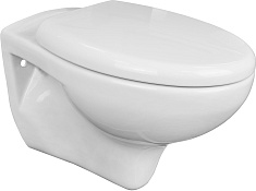 Azario Унитаз подвесной Stella AZ-VT005+AZ-VT005sc белый