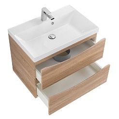 BelBagno Мебель для ванной Marino 60 подвесная Rovere Bianco – фотография-9