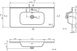 Brevita Мебель для ванной Riva 100 подвесная белая – фотография-15