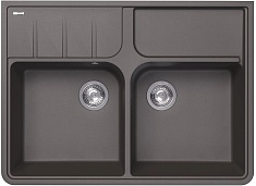 Florentina Мойка кухонная Вилладжио 900 серый шелк