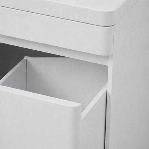 Vivon Тумба под раковину Atwood 60 напольная белая матовая – фотография-10