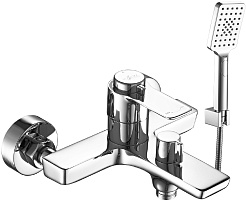 Rossinka Смеситель для ванны RS50-31 с термостатом хром – фотография-1
