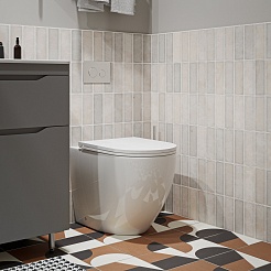 Vivon Унитаз приставной Olkott PRWH01 безободковый с быстросъёмный сиденьем микролифт – фотография-3