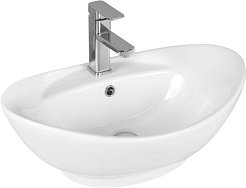 Ceruttispa Раковина накладная 60 CR7003 белая – фотография-1