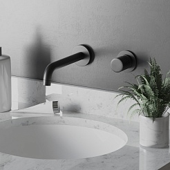 Paini Смеситель для раковины Cox grip 7GPZ208 встраиваемый, брашированный чёрный – фотография-2