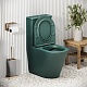 Grossman Унитаз компакт Color GR-4480OLMS зеленый матовый – картинка-19