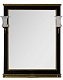 Aquanet Зеркало Валенса 80 черный краколет/золото (180293) – фотография-7