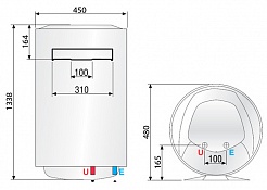 Ariston Водонагреватель накопительный ABS Pro R 150 V – фотография-2