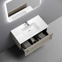 Sancos Тумба под раковину Very 90 beige soft VR90CE – фотография-5