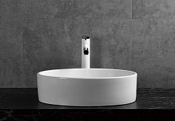 Ceruttispa Раковина накладная 50 CR7016 белая – фотография-3