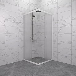 Triton Душевой уголок Вельвет-К 80/80 Щ0000071052 – фотография-5