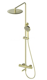 Oliveeka Душевая система Y OL-739902-BG золотая матовая – фотография-1