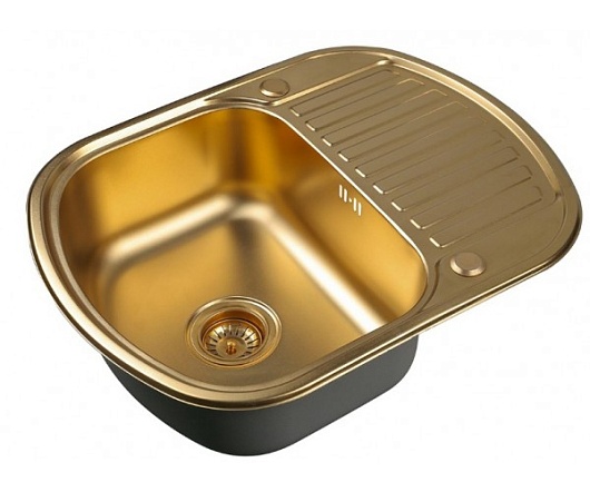 Zorg Кухонная мойка Inox PVD SZR-6249 BRONZE – фото, картинка, фотография-1