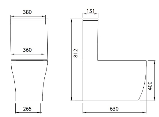 Allen Brau Чаша напольного унитаза Priority 4.31003.20 белый – фотография-14