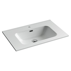 Sancos Тумба с раковиной Snob R 1.0 70 beige soft раковина Element 71 CN7007 – фотография-7