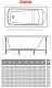 Alpen Акриловая ванна Diana 150 – картинка-11