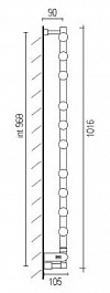 Margaroli Полотенцесушитель Sole 370-564-11 – фотография-2