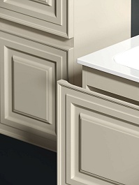 Sancos Тумба с раковиной Very 80 beige soft раковина Grace 81 CN7012 – фотография-5