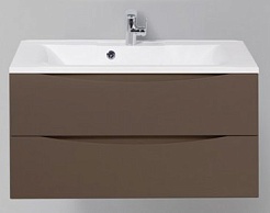 BelBagno Тумба для умывальника MARINO 900 Cioccolato Opaco – фотография-1