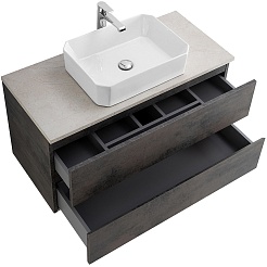 Cezares Тумба под раковину Molveno-46 100 подвесная ossido – фотография-3