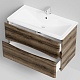 Водолей Тумба под раковину Адель 90 подвесная дуб крымский коричневый – картинка-16