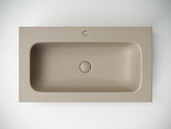 Ceramicanova Мебельная раковина Grace 81 CN7012MC капучино матовый – фотография-2