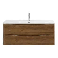 BelBagno Тумба с раковиной Acqua 120 подвесная Rovere Rustico – фотография-2