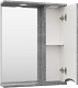 Misty Зеркальный шкаф Атлантик 60 R серый камень – картинка-9