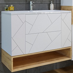 Бриклаер Ниша для тумбы Кристалл 100 дуб бунратти – фотография-3