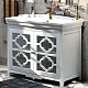 Corozo Мебель для ванной Манойр 85 белая – картинка-25