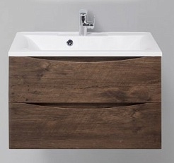 BelBagno Тумба для умывальника MARINO 750 Rovere Moro – фотография-1