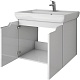 Dreja Мебель для ванной Q (D) 60 подвесная белая – фотография-35