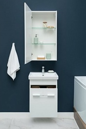 Aquanet Комплект мебели Августа 50 Moduo Slim белый – фотография-10