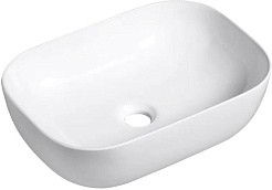 Ceruttispa Раковина накладная 50.5 CR0078 белая – фотография-1