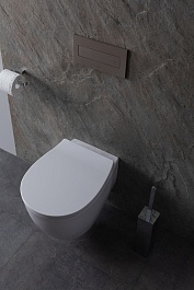 Allen Brau Чаша подвесного унитаза Fantasy 4.11HC1.20 белый глянец – фотография-4